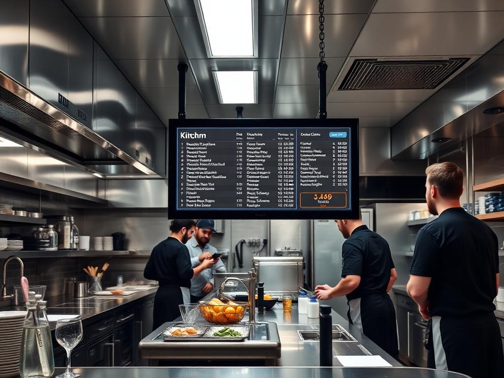 Tela real do KDS Saipos para acompanhar pedidos na cozinha